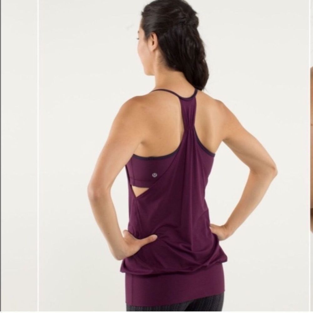 lululemon athletica Purple Tank Top